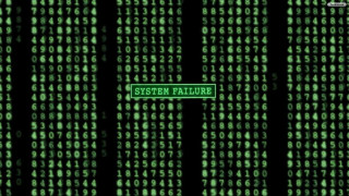 Green street sign wall numbers - dystopian art free wallpaper