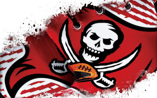 Skull crossbones red white flag - a skull free wallpaper for desktop