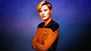 Blonde woman star trek uniform - constance copeman free wallpaper for desktop