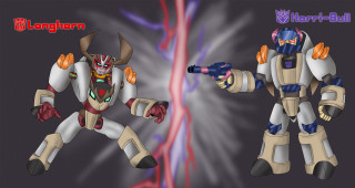 Cartoon character gun pointing demon - another character free wallpaper