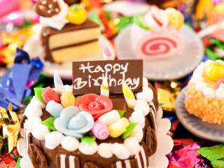 Birthday cake happy birthday sign 2 - a birthday cake free wallpaper