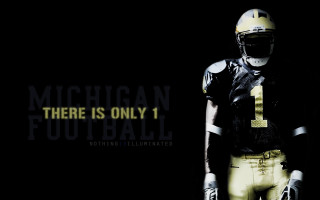 Football player uniform number1 michigan 2 - moss free wallpaper