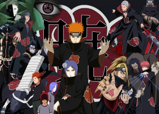 Anime characters hands up sword - a gun free wallpaper