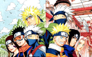 Group people building sky background 2 - comic free wallpaper