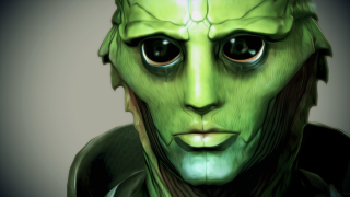 Green alien black jacket green - enki bilal free wallpaper