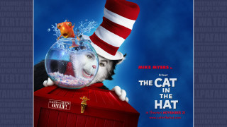 Cat hat movie poster fish - a poster free wallpaper