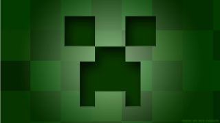 Green background squares rectangle shape 2 - pixel art free wallpaper for desktop