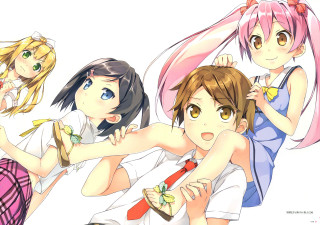 Anime girls long hair pink 15 - aya goda free wallpaper