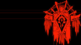 Red black demon swords skull - image of a demon free wallpaper