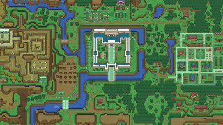 City river buildings trees pixel - building free wallpaper