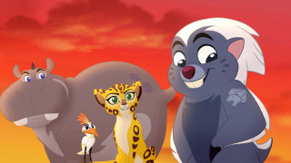 Cartoon animals sunset hippo giraffe - a cartoon of a group free wallpaper