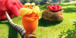 Cartoon character heart grass background - nature free wallpaper