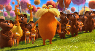 Cartoon characters field trees clouds 2 - 8 k concept art free wallpaper