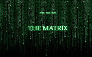 Green background the mattrixx green - movie poster free wallpaper
