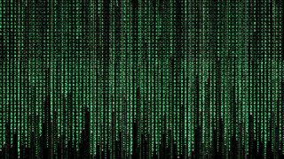 Green numbers black line cybernetics 2 - a green background free wallpaper