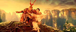Man woman costume cliff mountains - emperor huizong of song free wallpaper