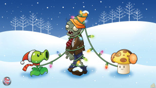 Cartoon character hat scarf mushroom - a mushroom free wallpaper