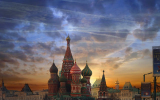 Large building clock tower sunset - sunset free wallpaper