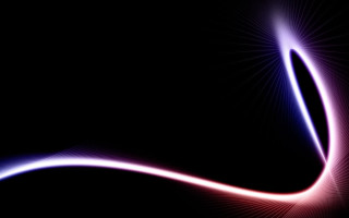 Black background pink blue swirl - a white swirl free wallpaper