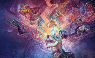 Woman hair artistic elements body - dmt free wallpaper