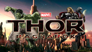 Thor ragnarok hulk cityscape poster - de hirsh margule free wallpaper
