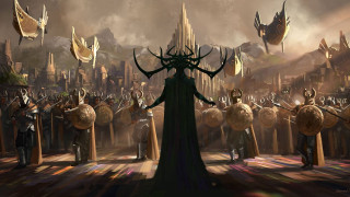 Man crowd shields armor painting - craig mullins free wallpaper