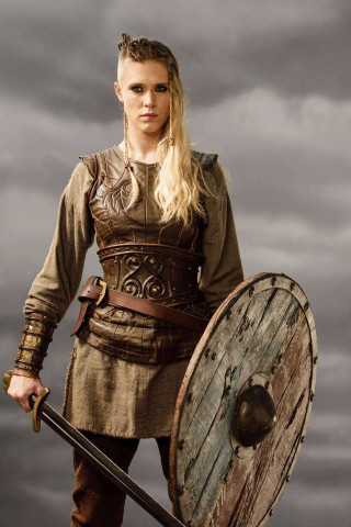 Woman brown outfit sword shield - antipodean free wallpaper