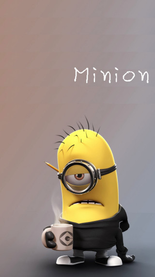 Minion coffee name backrayonism cute - back ground free wallpaper