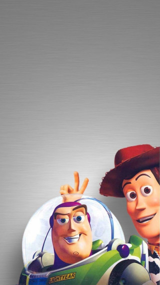 Cartoon character standing next to 2 - holography free wallpaper