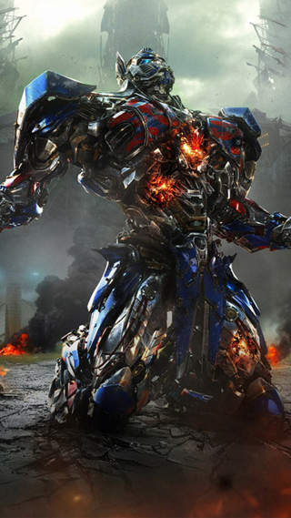 Robot dirt fire arms standing - back end free wallpaper