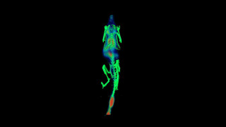 Neon green body paint dark - fabien charuau free wallpaper
