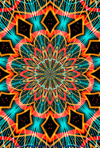 Colorful abstract design starburst black - free abstract wallpaper