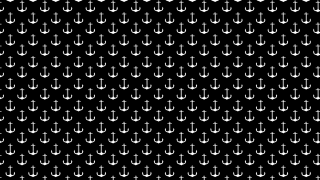 Black white pattern anchors background - optical free wallpaper