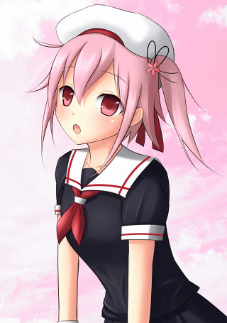Girl sailor outfit pink hair - purism free wallpaper