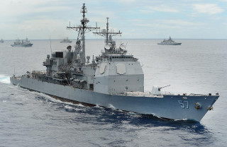 Large gray ship ocean cloudy - felipe seade free wallpaper