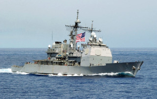 Gray warship ocean flag mast - fitz henry lane free wallpaper