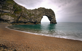 Beach rock formation water rock - derold page free wallpaper