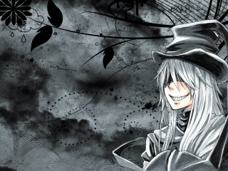 Woman hat coat black white - a drawing of a woman free wallpaper