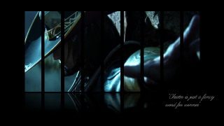 Man caged sword quote area - his hand and a quote free wallpaper