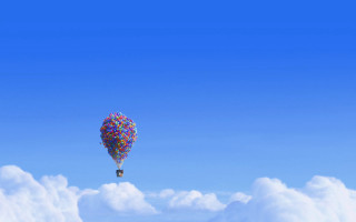 Hot air balloon sky clouds - the sky above clouds free wallpaper