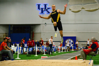 Man jumping track crowd stadium - mitchell mohrhauser free wallpaper