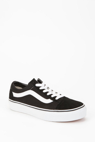Black white shoe white laces - the top of it free wallpaper