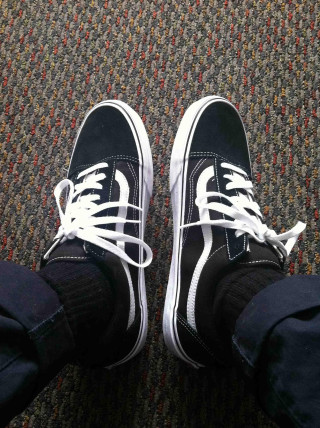 Person black white shoes carpeted - floor free wallpaper