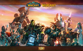 Warcraft characters sunset background sky - a sunset background free wallpaper