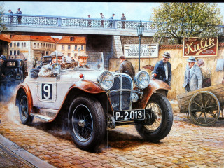 Car painting number building people - a number free wallpaper
