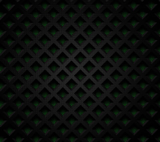Black background green squares pattern - an ambient occlusion free wallpaper