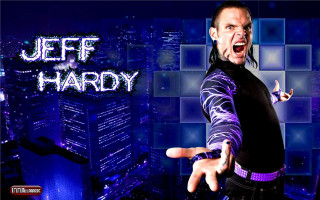 Man black shirt purple shirt - a cityscape background free wallpaper