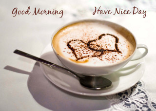 Coffee heart drawn spoon saucer - a spoon free wallpaper