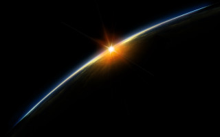 Sunshine earth horizon space shuttle 2 - space shuttle free wallpaper