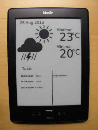 Tablet weather map clock 25 - the screen free wallpaper